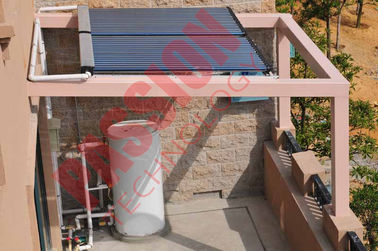 colector solar evacuado solar del tubo de calor del tubo del calentador de agua de la presión partida 500L