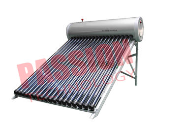 Calentador de agua solar termal del tubo de calor del tejado de la cuesta