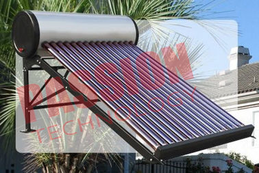 Calentador de agua solar evacuado del tubo, calentador de agua solar al aire libre con CE