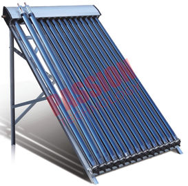Asamblea termal de tejado plano del colector solar del tubo de calor de 20 tubos para la calefacción del sitio 