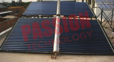 Resistencia a la corrosión de la circulación del lazo abierto del colector solar del tubo de vacío de 100 tubos