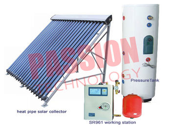 El calentador de agua solar de alta presión, partió el calentador de agua ayudado solar