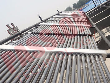 100 tubos evacuaron al colector del tubo, colector de calor solar para el proyecto grande de la calefacción