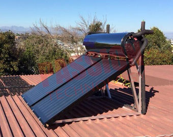 Circulación cerrada de la placa plana del calentador de agua solar termal casero de los géiseres