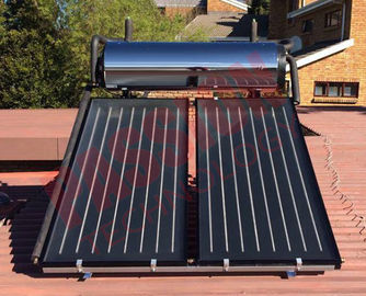 Sistema de calefacción solar a presión de la placa plana, calentador de agua solar de la placa plana del uso de la cocina
