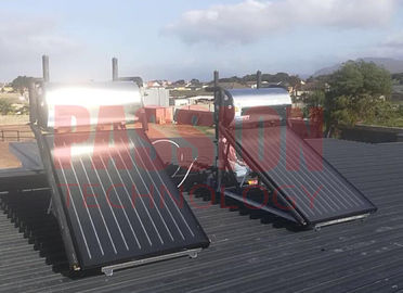Calentador de agua solar del tejado de la circulación del lazo cerrado, calentador de agua de energía solar de la placa plana
