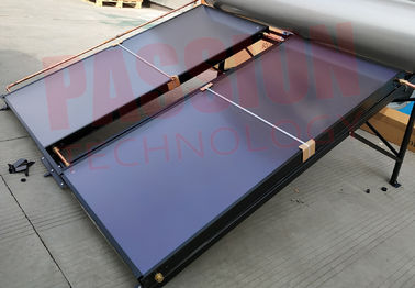 Colector solar de la placa plana del tubo de cobre de la soldadura de laser