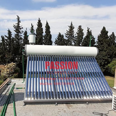 el tanque termal solar solar no presurizado del calentador 5L del tubo de vacío del calentador de agua 300L 200L