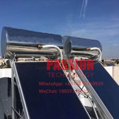 calentador termal solar azul solar de la placa plana de la película del calentador de agua de la pantalla plana 200L 300L