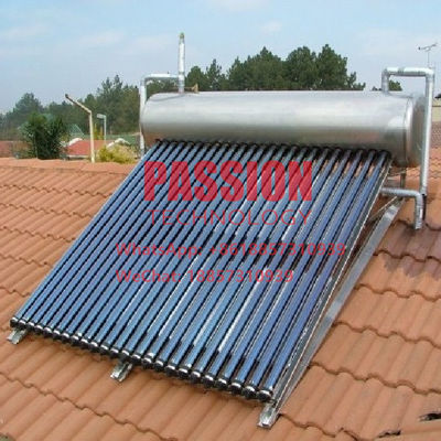 Calefacción por agua solar de acero inoxidable de agua de Presssure del calentador 300L de la presión solar del acuerdo