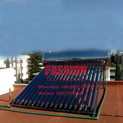 304 calefacción por agua solar de alta presión de acero inoxidable del calentador de agua de Presssure 250 solares