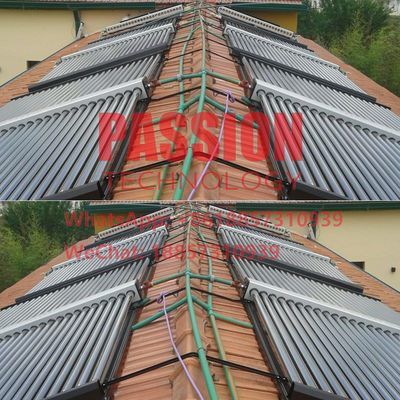 No colector termal de Heater Rooftop Vacuum Tube Solar del agua solar de la presión