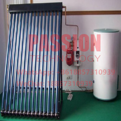 Colector solar de alta presión de la calefacción solar de la placa plana del calentador de agua del tejado plano 300L