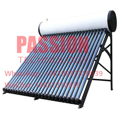 sistema de calefacción solar de acero inoxidable 250L del calentador de agua de la presión 300L 304 solares