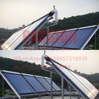 calentador de agua solar del tubo de calor del colector solar 300L del tubo del cobre 30tubes