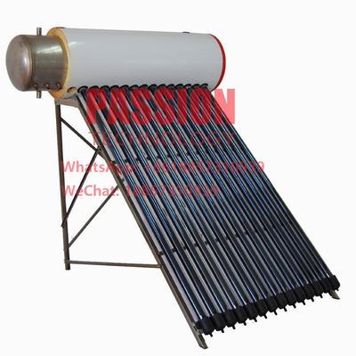 colector de acero inoxidable de la calefacción solar del calentador de agua de la presión 150L 316 solares