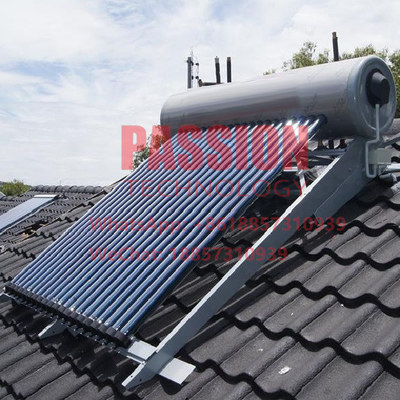 Calentador de agua solar térmico de acero inoxidable 316L con aislamiento de espuma de poliuretano