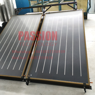Calefacción de aluminio de la pantalla plana del marco del colector termal solar de la placa plana de la presión