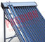 Asamblea termal de tejado plano del colector solar del tubo de calor de 20 tubos para la calefacción del sitio 