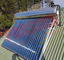 El circuito de agua caliente indirecto de la energía solar del lazo, tejado montó los tubos solares del calentador de agua