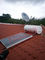 100L 150L White Tank Solar Powered Water Heater Recubrimiento de película azul Colector solar