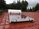 La placa plana de alto rendimiento Calentador solar de agua Colector de titanio azul El tanque externo blanco