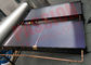 Colector solar negro de la placa plana del tubo del cobre de la aleación de aluminio, colector solar del calentador de agua