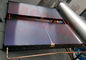 Colector solar de la placa plana de 2 Sqm, colectores de energía solar de cristal moderados para calentar