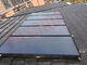 Calentador de agua solar Sun del negro del colector solar de la placa plana del colector plano de Chrome