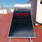 Calentador de agua solar de Chrome de la placa plana de la pantalla plana negra del colector solar 200L 150L