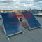 Recolector solar de placa plana de titanio azul 500L Recolector solar de agua de panel plano de presión