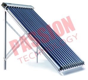colector solar aprobado del tubo de calor de la eficacia alta de Keymark del cobre del condensador de 14*70m m