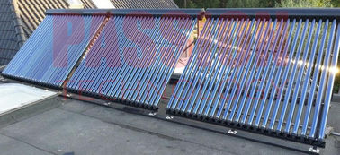 colector solar del tubo de calor de la eficacia alta del tubo del cobre del condensador de la transferencia de calor de 14m m