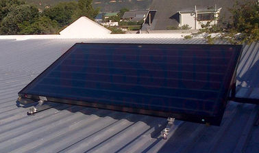 El calentador de agua solar del amortiguador Titanium azul de la pantalla plana, partió el colector solar de la placa plana