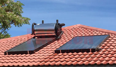 Calentador de agua solar Titanium azul de la placa plana, colector solar de la placa plana