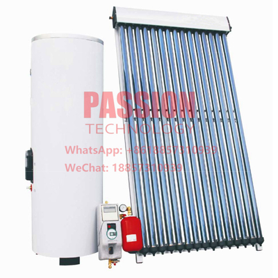 colector solar de alta presión de la calefacción solar de la placa plana del calentador de agua 250L 300L