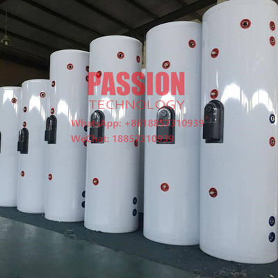 Recolector solar de tubos de calor de acero pintado