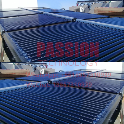 colector solar del calor de Heater Galvanized Steel Vacuum Tube Sun del agua del hotel 2000L