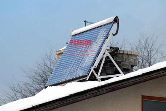 24 mm condensador tubo de calor colector solar 2000L calentador de agua solar a presión